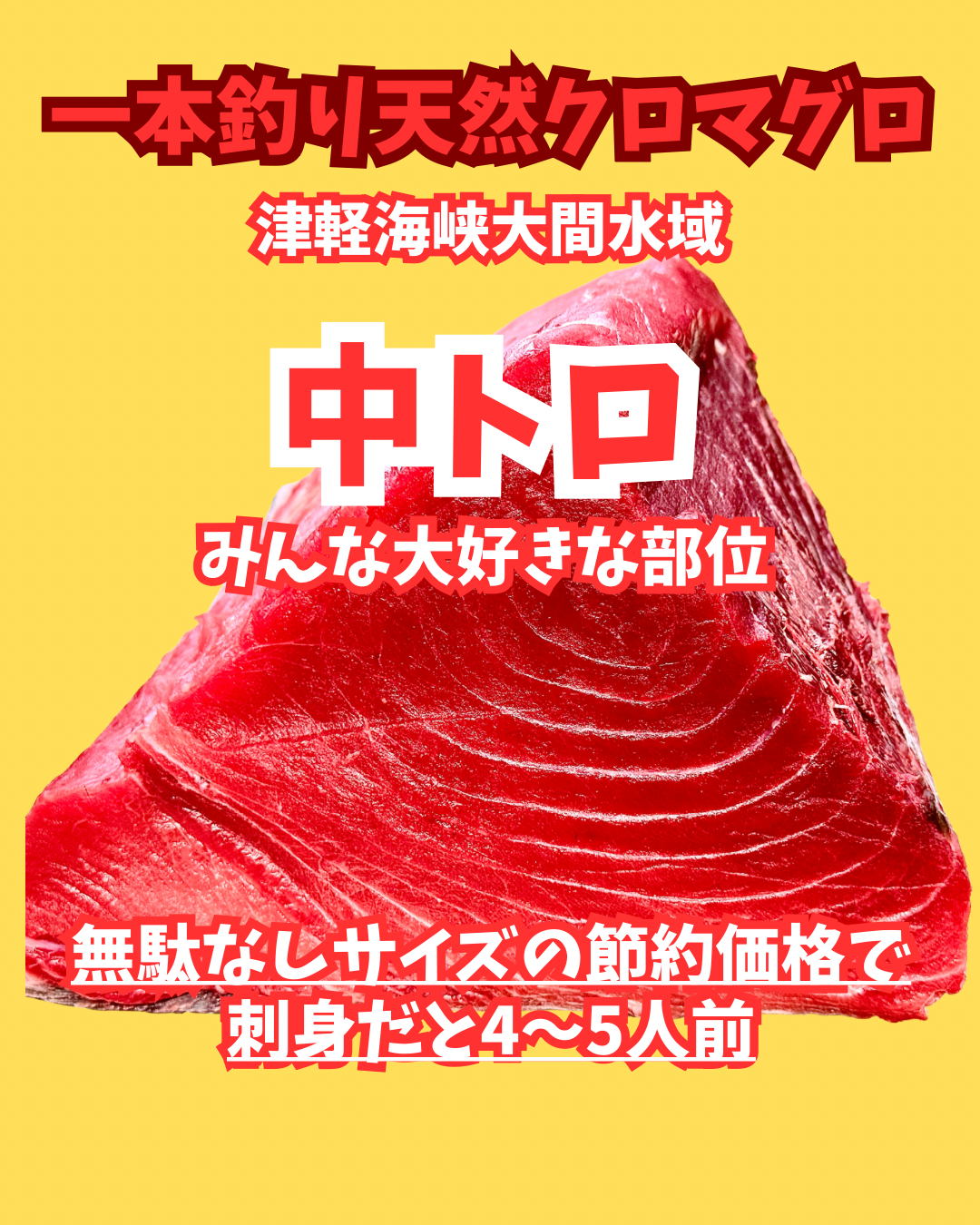 02001天然クロマグロ中トロ(500gUP)(冷凍真空)