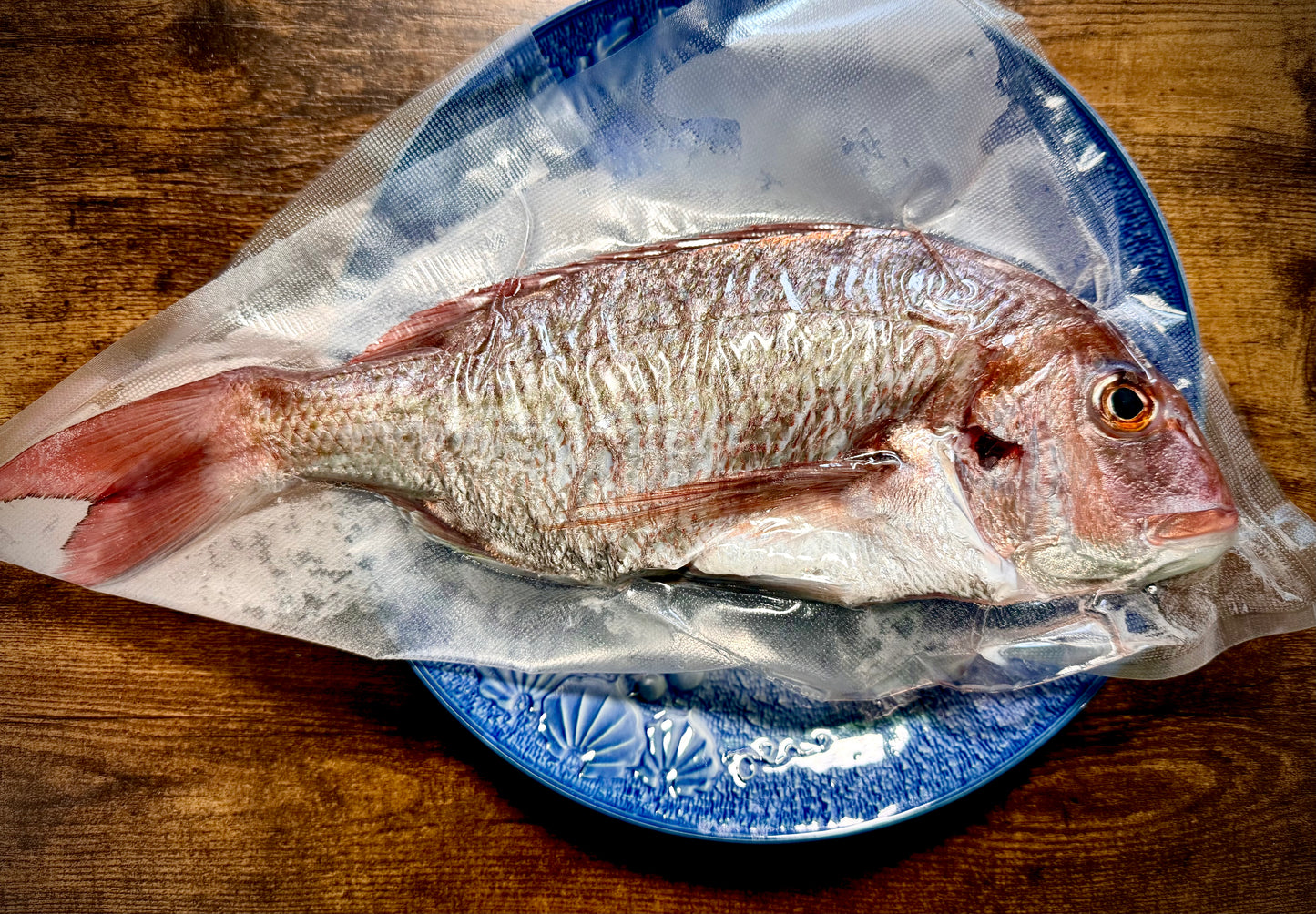 02021冬の北限真鯛尾頭付き（６６０ｇUP）（真空冷凍）