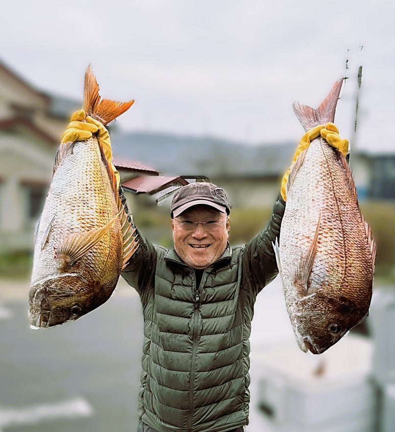 02002北限の真鯛（500ｇ真空冷凍） 冬の真鯛
